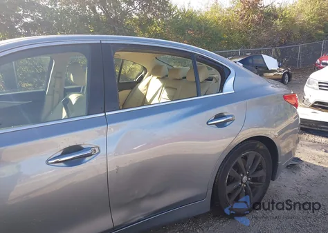 2015 Infiniti Q50 Premium z USA, uszkodzony, nr VIN JN1BV7AR1FM395178